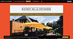 Desktop Screenshot of bistrot-potiniere.com